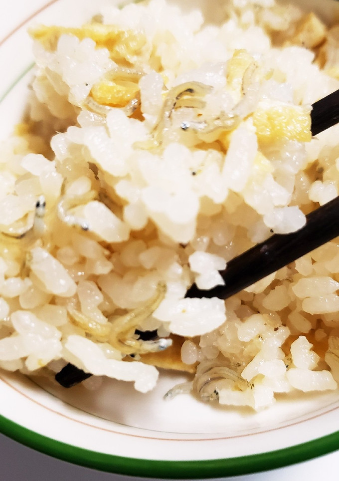 おシャコとおあげの炊き込みごはん-レシピのメイン写真