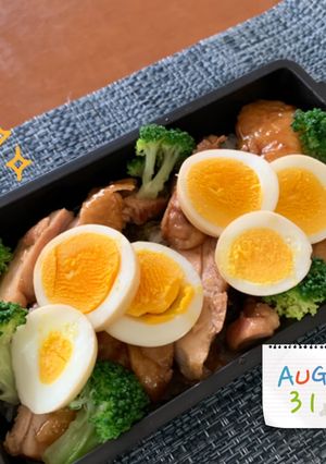 お弁当☆覚え書き　2020/08/31-レシピのメイン写真