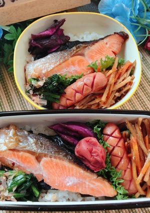 高校1年女子お弁当♡2020.08.31-レシピのメイン写真