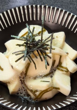 ワサビのピリッ♡長芋の塩昆布和え-レシピのメイン写真