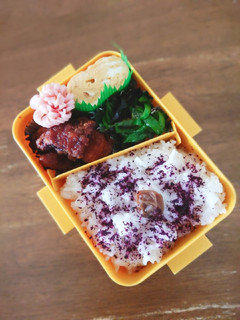 卵焼き・ピーマン塩昆布和えの定番弁当♪-レシピのメイン写真