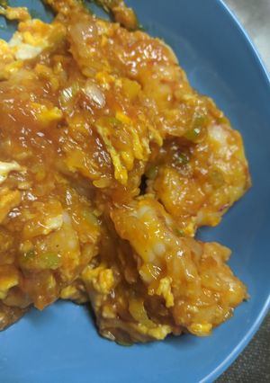 ふんわり玉子入りのエビちり-レシピのメイン写真