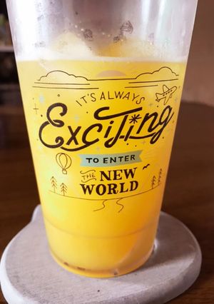 オレンジジュースの炭酸割り-レシピのメイン写真