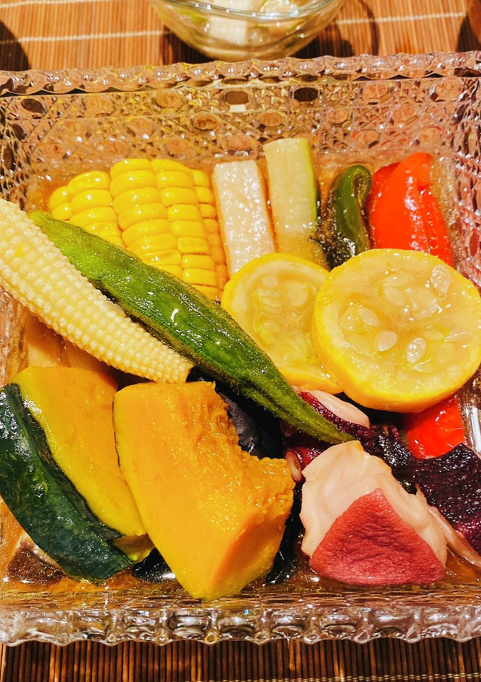 タコと夏野菜の揚げ浸し-レシピのメイン写真