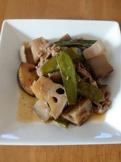 もっちり蓮根の炒め煮-レシピのメイン写真