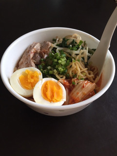 コクうま♡冷麺風ピリ辛冷やしラーメン!-レシピのメイン写真