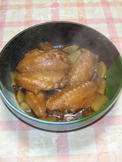 鶏手羽中の黒酢煮-レシピのメイン写真
