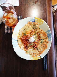 ♡♡青ネギ&キャベツの米粉チヂミ♡♡-レシピのメイン写真