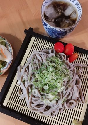 簡単ざるそば-レシピのメイン写真