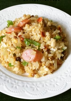 尾西の非常食　活用チャーハン-レシピのメイン写真