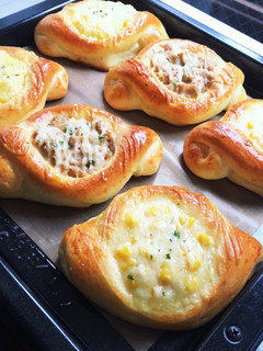 おかずパン3種☆本格!お店の味〜-レシピのメイン写真