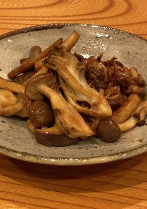 キノコの醤油麹バターソテー[醤油麹]-レシピのメイン写真