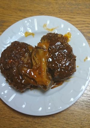 煮込みハンバーグ-レシピのメイン写真