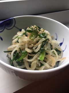 簡単副菜!定番!もやしとニラのナムル-レシピのメイン写真