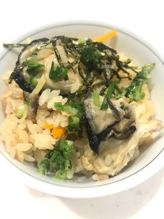 炊き込み御飯 牡蠣入り-レシピのメイン写真