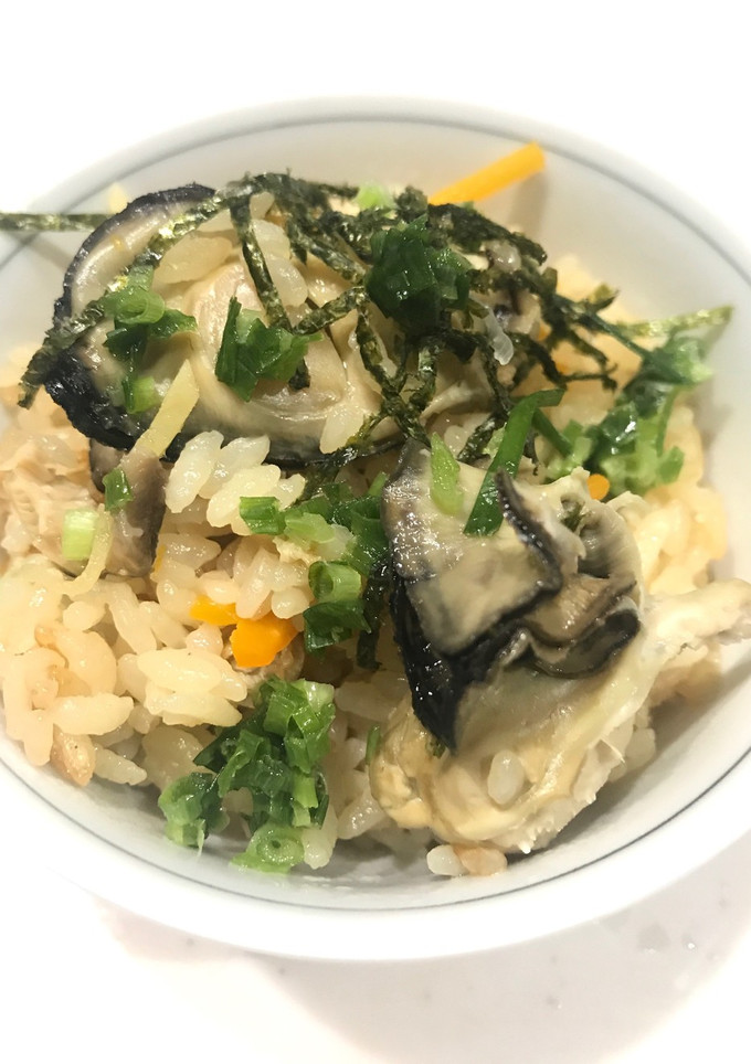 炊き込み御飯　牡蠣入り-レシピのメイン写真