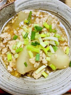 簡単♪安定の味!大根のそぼろ煮-レシピのメイン写真