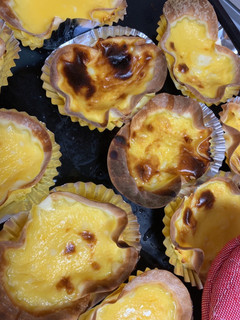 餃子の皮で作るエッグタルト☆-レシピのメイン写真