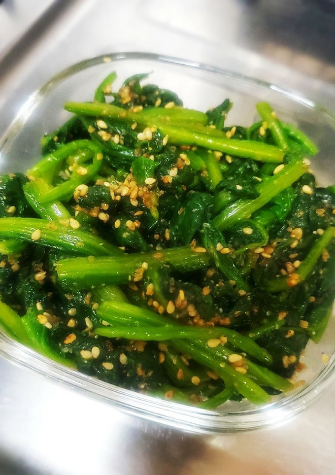 ほうれん草の胡麻和え-レシピのメイン写真