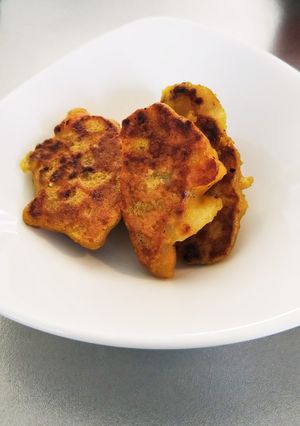 離乳食 手づかみ かぼちゃのおやき-レシピのメイン写真