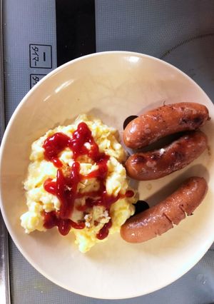 子供向け！簡単スクランブルエッグ！-レシピのメイン写真