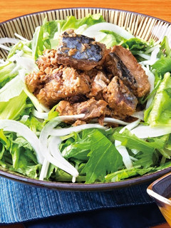 さばの味噌煮サラダ-レシピのメイン写真