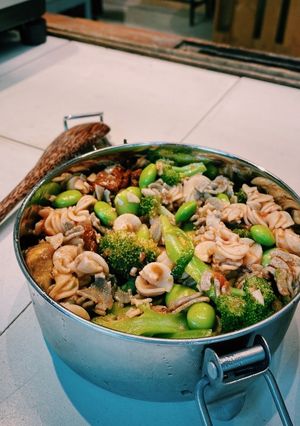 野菜とお豆の栄養たっぷり☆サラダパスタ-レシピのメイン写真
