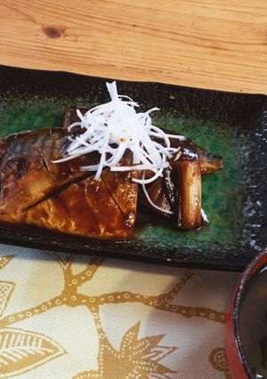 煮崩れ知らず！白髪葱のふっくらサバ味噌-レシピのメイン写真