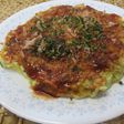 変わりソースのお好み焼き
