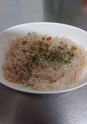 簡単糸こんにゃくパスタ風(アレンジ色々)-レシピのメイン写真