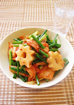 ☺簡単作り置きおつまみ♪ちくわぶキムチ☺-レシピのメイン写真
