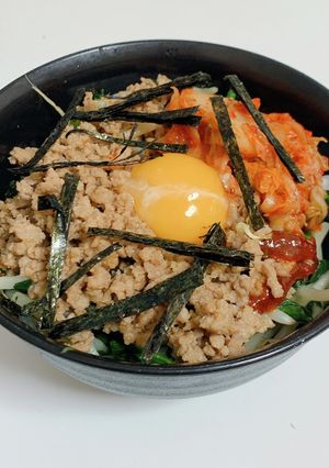 挽肉で簡単ビビンバ-レシピのメイン写真