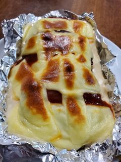 ハンバーグの残りはドリアで美味しく♪-レシピのメイン写真