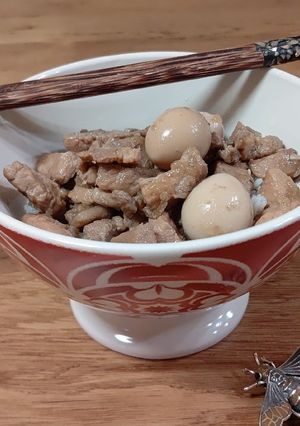 フライドオニオンで☆滷肉飯（ルーロー飯）-レシピのメイン写真