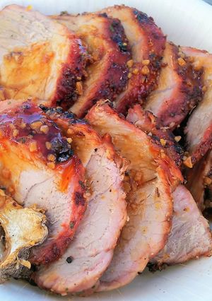 ローストポーク◎BBQコンロがオーブンに-レシピのメイン写真