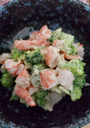 エビとブロッコリーのエビマヨサラダ♪-レシピのメイン写真