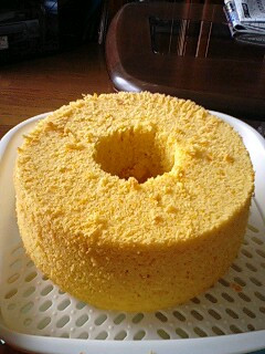 しっとり♡かぼちゃのシフォン-レシピのメイン写真