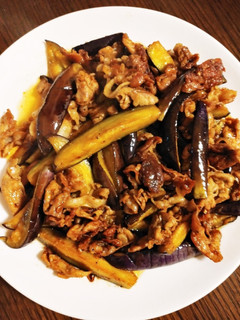 簡単☆なすと豚肉の焼き肉のタレ炒め☆-レシピのメイン写真
