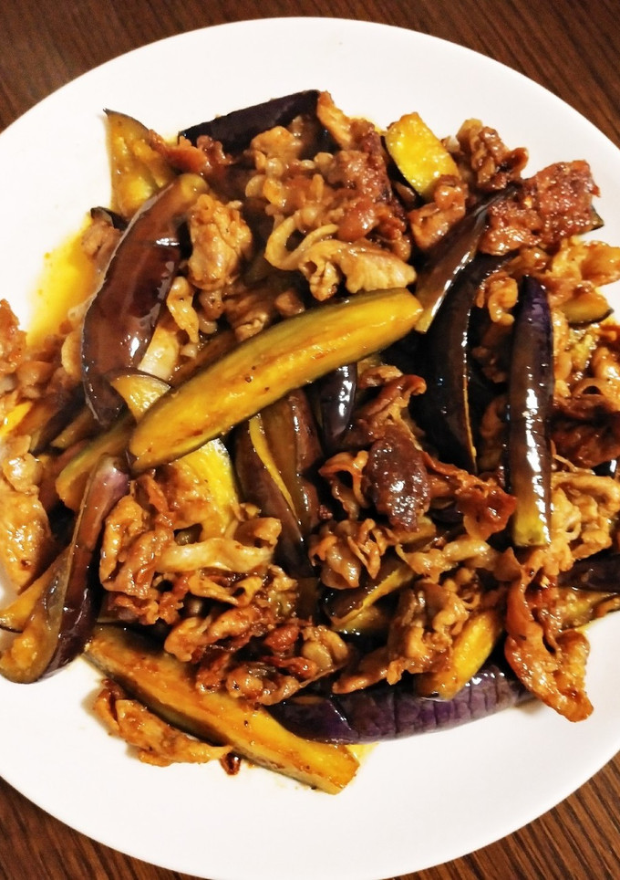 簡単☆なすと豚肉の焼き肉のタレ炒め☆-レシピのメイン写真
