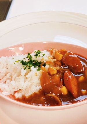 レンチンで簡単！5分で作るズボラカレー-レシピのメイン写真