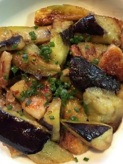 茄子と豚肉の麺つゆ炒め-レシピのメイン写真