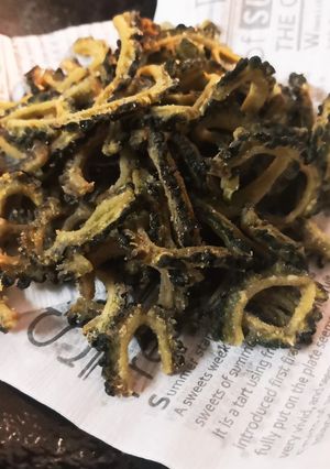 ゴーヤの素揚げ★苦くない!-レシピのメイン写真
