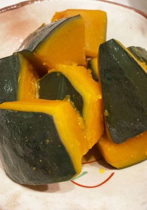 幼児も一緒に!かぼちゃの煮物-レシピのメイン写真