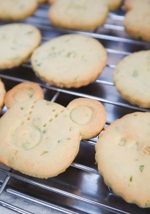 バジルのグルテンフリークッキー-レシピのメイン写真