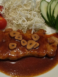 簡単比率のソースでトンテキ!-レシピのメイン写真