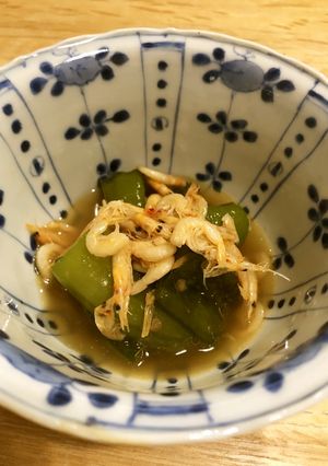 万願寺とうがらしと桜えびの炊いたん-レシピのメイン写真