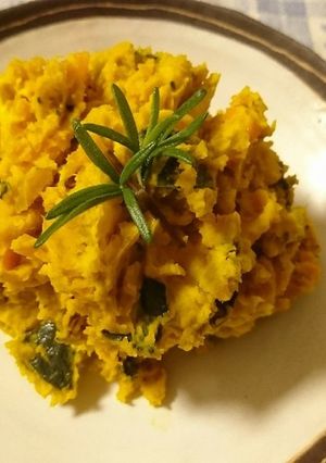 お弁当にもぴったり!かぼちゃサラダ-レシピのメイン写真