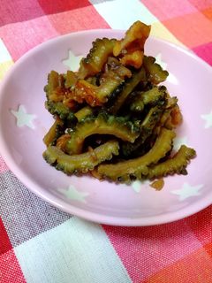ゴーヤとジャコとくるみの佃煮-レシピのメイン写真