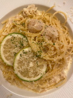 レモンほたてクリームパスタ-レシピのメイン写真