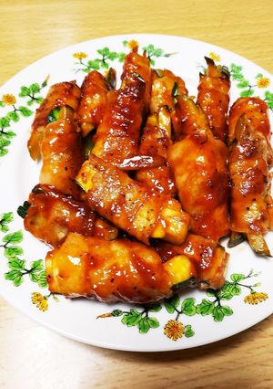 きゅうり&ズッキーニの肉巻き-レシピのメイン写真